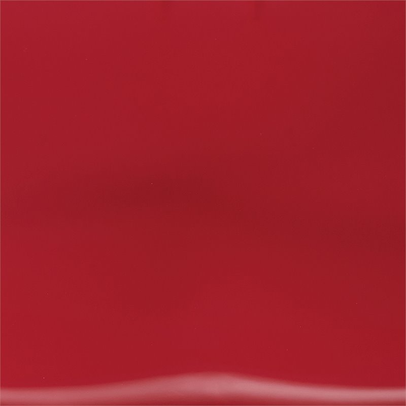 Beaumont Lane Modern Metal Patio Chair in Bright Red Gloss (Set of 2)