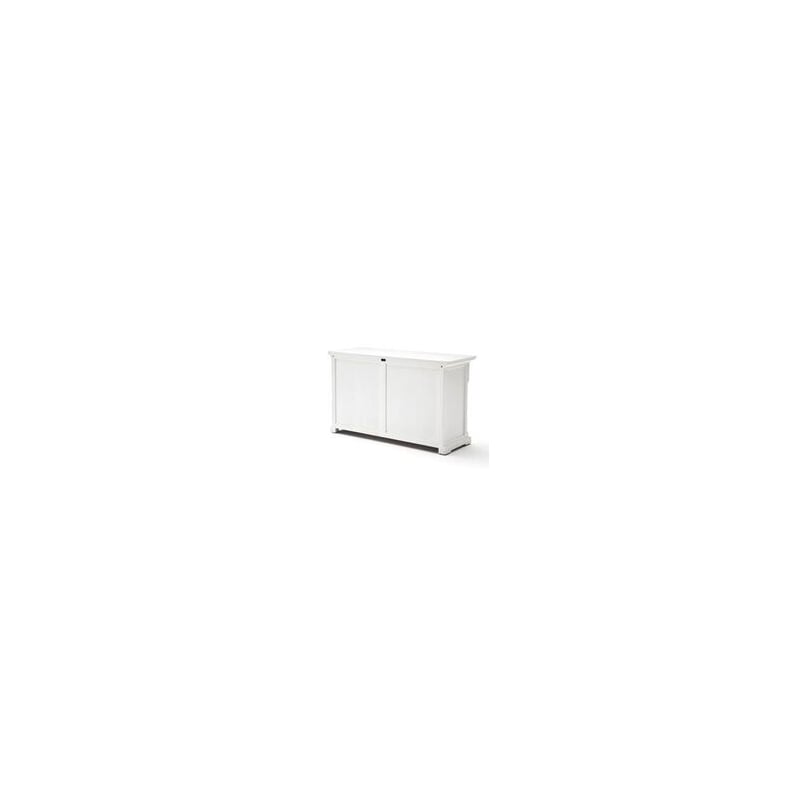 Beaumont Lane Solid Mahogany Sideboard with 2 Doors and 2 Drawers in Pure White