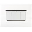Beaumont Lane Buffet Console Table with 3 Drawers in White and Black
