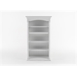 Beaumont Lane Single-Bay Hutch Unit with Adjustable Shelving in White