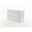Beaumont Lane Solid Wood Buffet with 4 Doors 3 Drawers in White