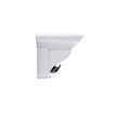 Beaumont Lane Mahogany Wood 6 Hook Coat Rack 100 cm in White