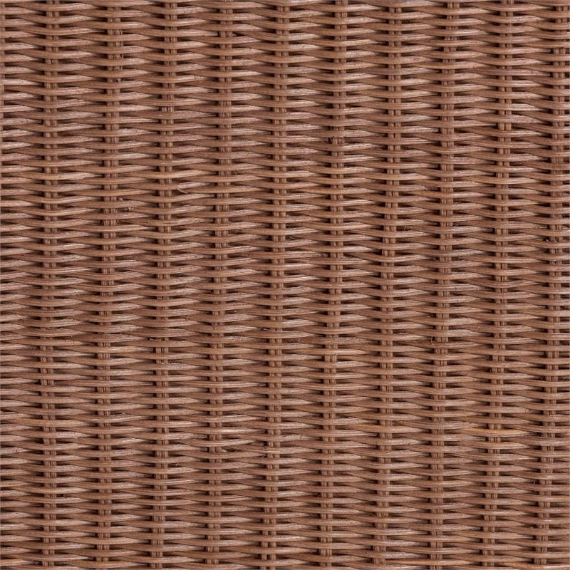 Beaumont Lane Handwoven Rattan Monkey End Table Sculptural Accent Table