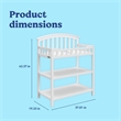 Graco Changing Table in White