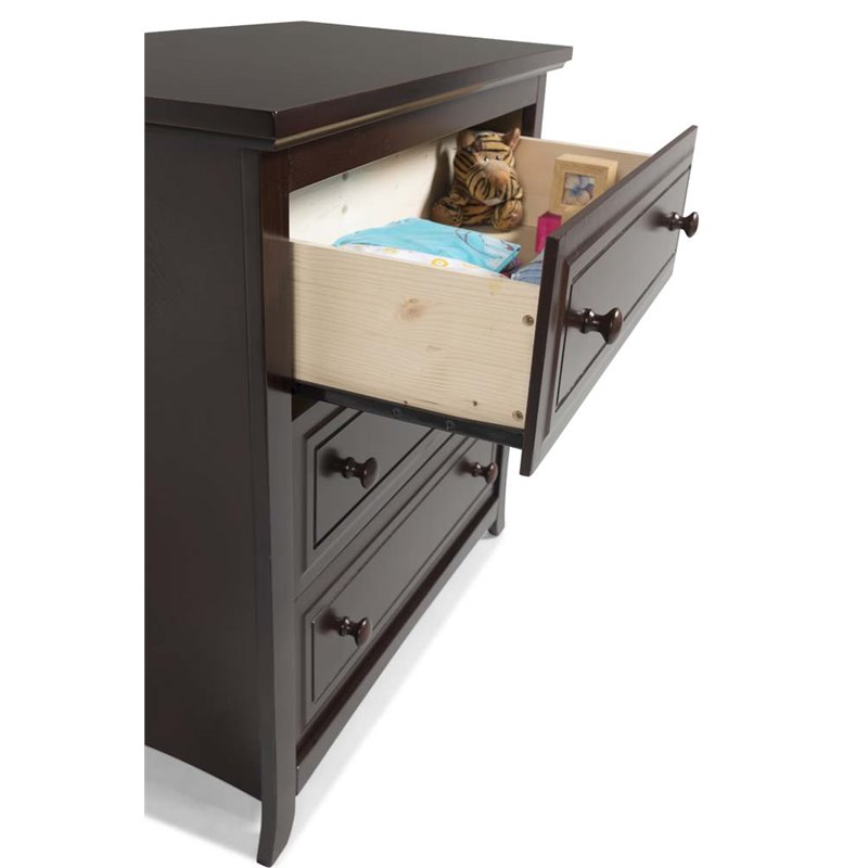Graco Kendall 3 Drawer Chest In Espresso 03543 219