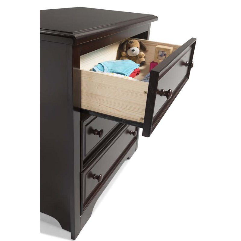 Graco Brooklyn 3 Drawer Chest In Espresso 03543 319