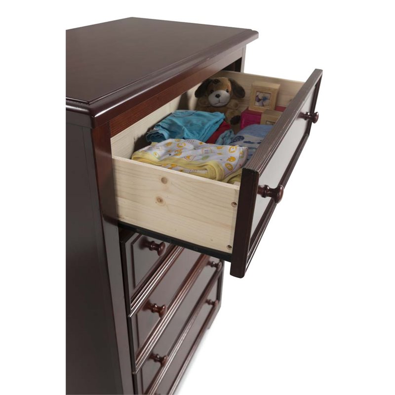 Graco Brooklyn 5 Drawer Chest In Cherry 03545 314
