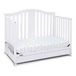 Graco Solano 4-in-1 Convertible Crib with Drawer in White
