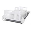 Graco Solano 4-in-1 Convertible Crib with Drawer in White