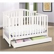Graco Solano 4-in-1 Convertible Crib with Drawer in White