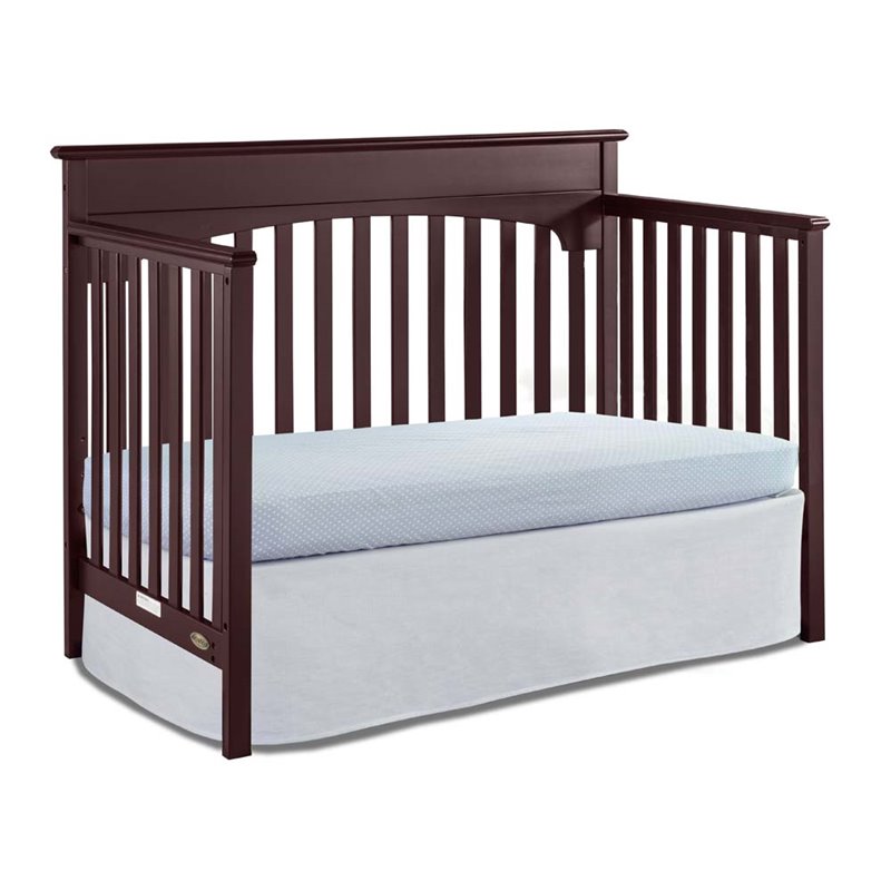 Cribs Graco Lauren Convertible Crib Cherry Baby Cribs Beds Cribs