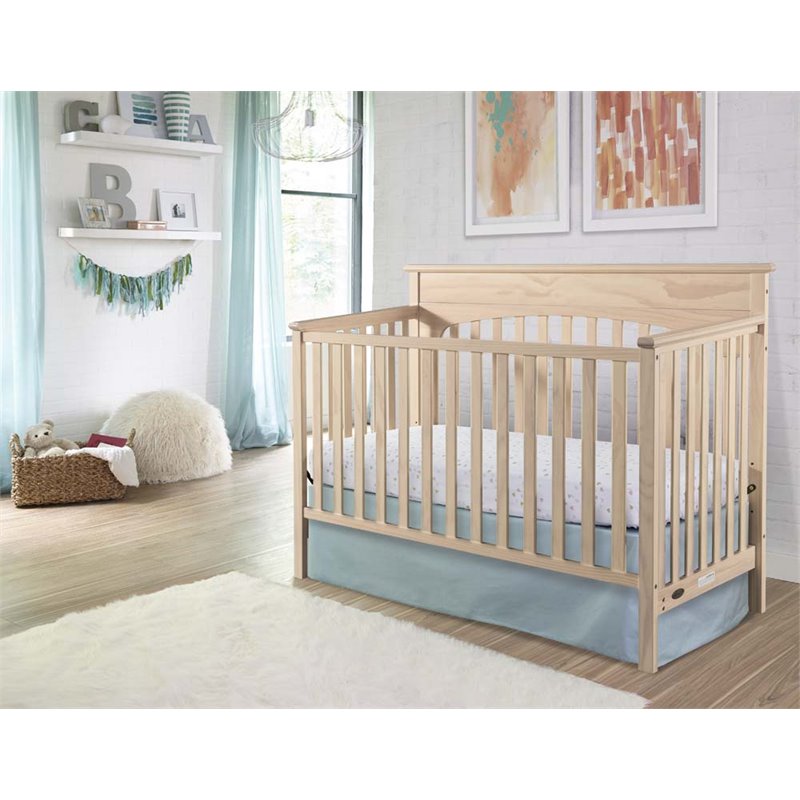 Graco Lauren 4in1 Convertible Crib in Whitewash 04530366