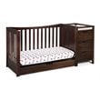 Graco Remi 4-in-1 Convertible Crib and Changer in Espresso