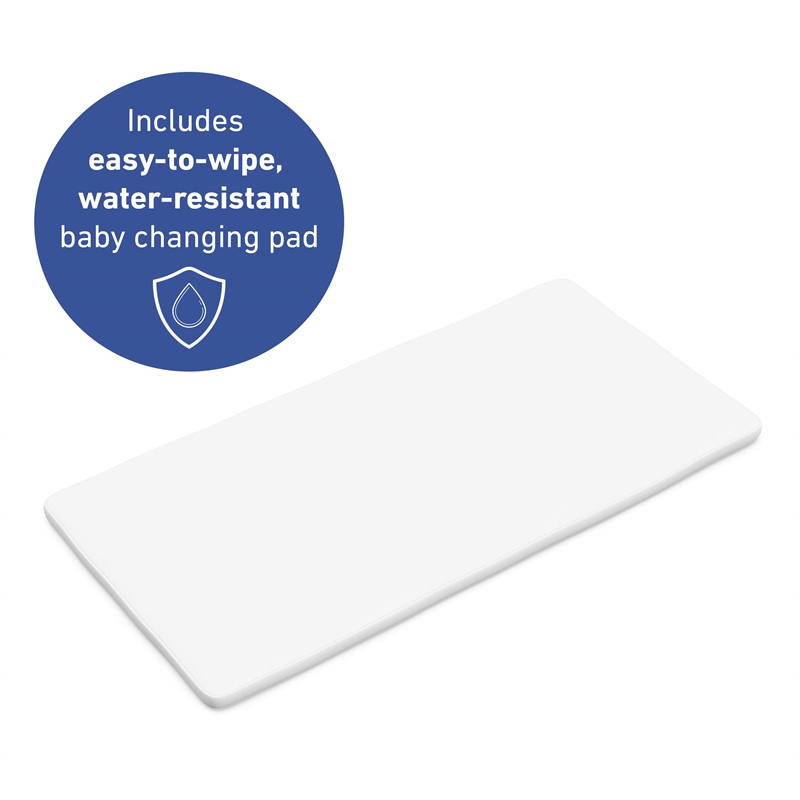 Graco Lauren Changing Table in Pebble Gray