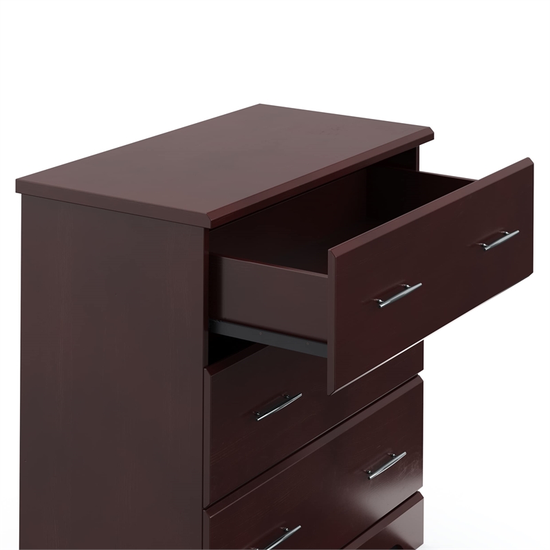 Stork Craft USA Brookside 3 Drawer Chest in Espresso