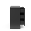 Stork Craft USA Brookside 3 Drawer Chest in Gray