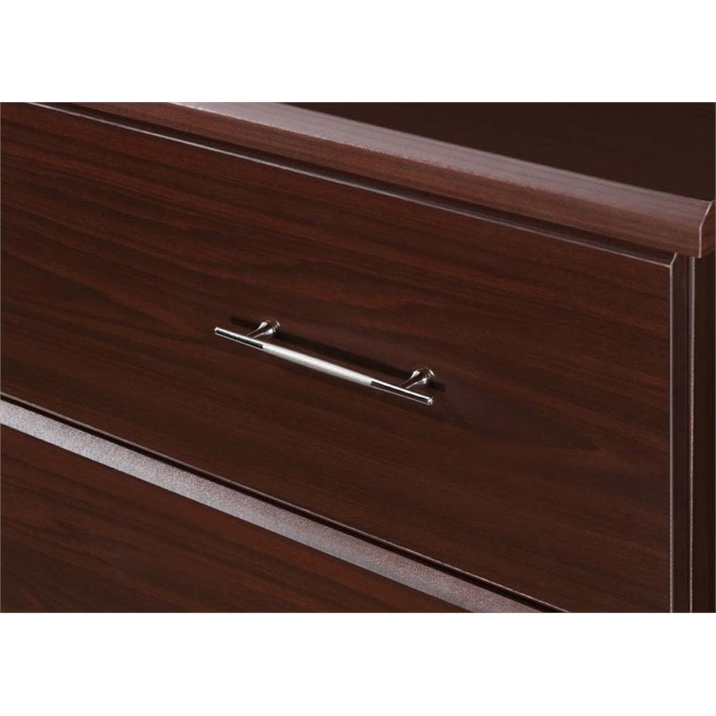 Stork Craft Usa Brookside 6 Drawer Dresser In Espresso 03666 109