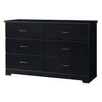 storkcraft 6 drawer dresser white