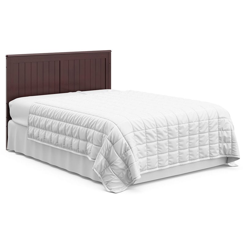 Graco Hadley 4 in 1 Convertible Wood Crib with Drawer in Espresso