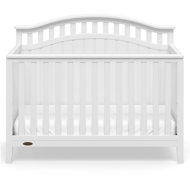 Graco Harper 4 in 1 Convertible Crib in White