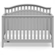Graco Harper 4 in 1 Convertible Crib in Pebble Gray