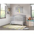 Graco Harper 4 in 1 Convertible Crib in Pebble Gray