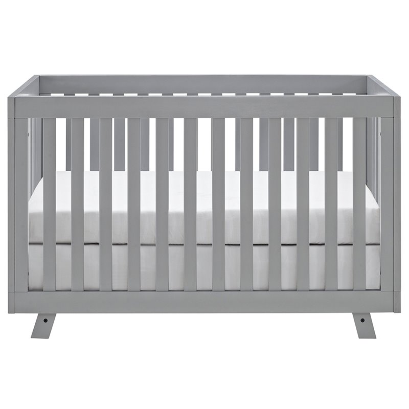 Storkcraft Beckett 3 in 1 Convertible Crib in Pebble Gray