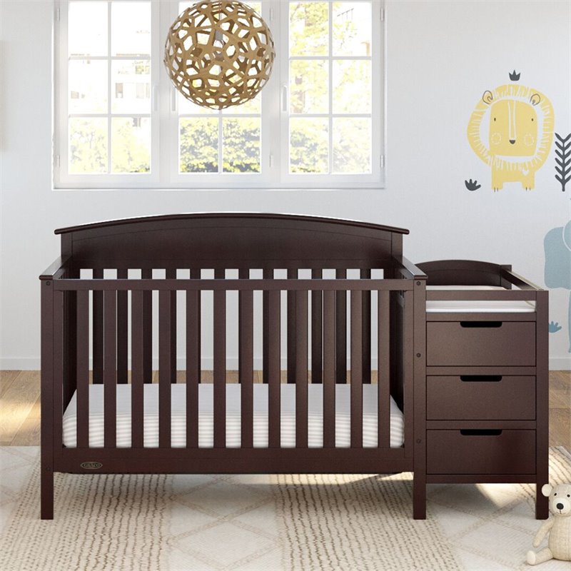 graco 5 in 1 crib