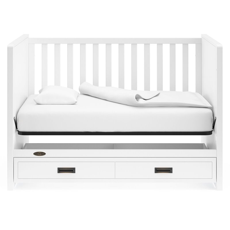 graco white crib