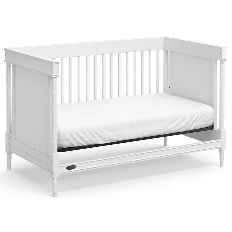 Graco Ashleigh 3 In 1 Convertible Crib In White 04529 101