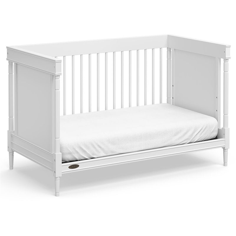 Graco Ashleigh 3 In 1 Convertible Crib In White 04529 101