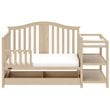Graco Solano 3 Piece Convertible Crib and Changer Set in Espresso