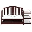 Graco Solano 3 Piece Convertible Crib and Changer Set in Espresso