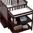 Graco Solano 3 Piece Convertible Crib and Changer Set in Espresso