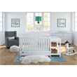Graco Solano 3 Piece Convertible Crib and Changer Set in White