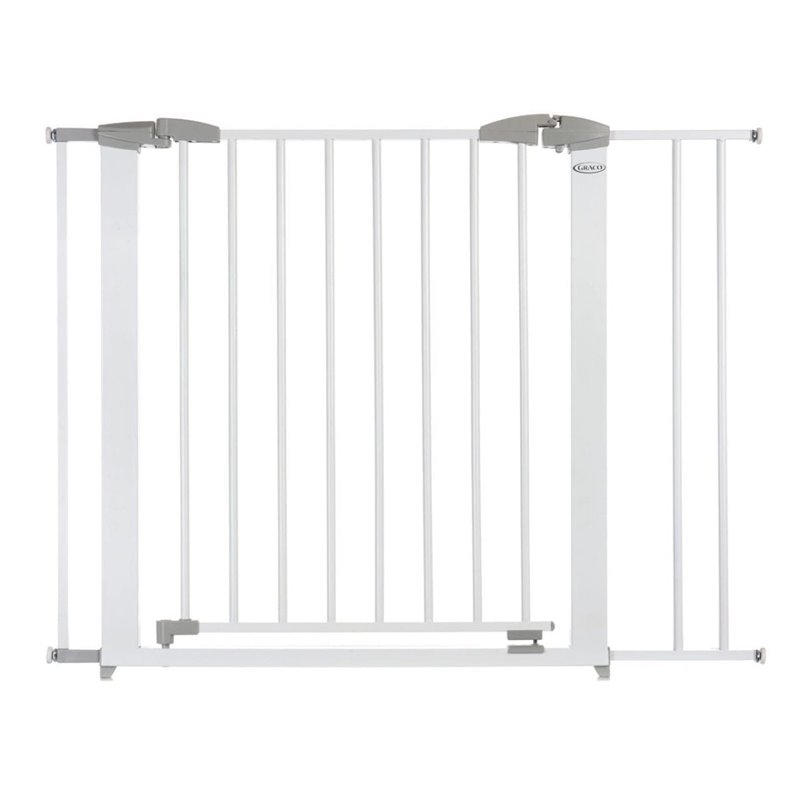 Graco Safe n' Secure Metal Safety Gate in White - 01840-011