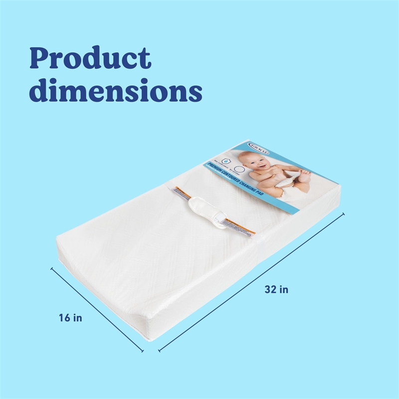 Graco Contour Changing Pad with 2 Straps