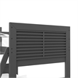 Thomasville Kids Milo Convertible Twin over Twin Bunk Bed in Gray
