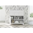 Stork Craft USA Engineered Wood Nursery Changing Table Dresser in White
