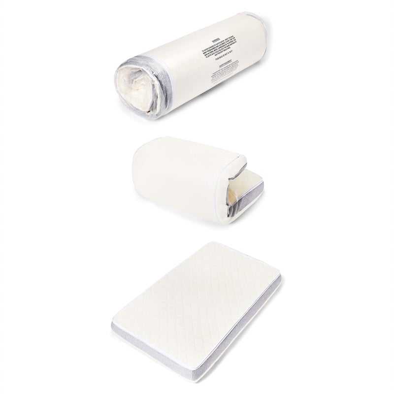 Stork Craft USA Graco Ultra Polyurethane 2-in-1 Crib & Toddler Mattress in White