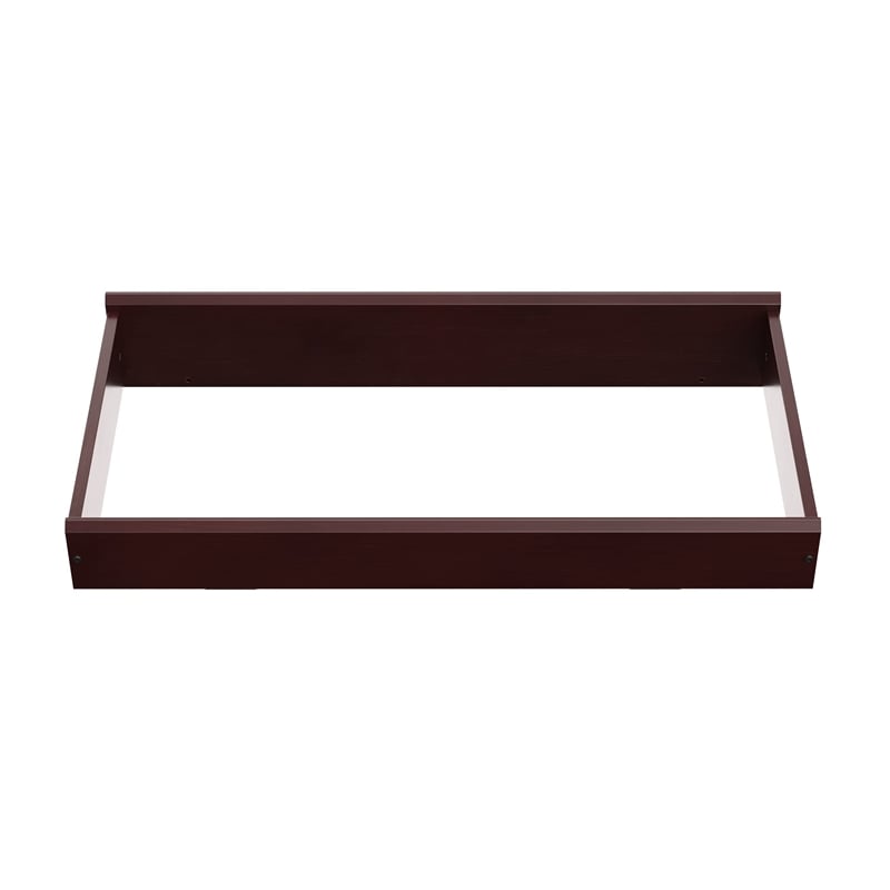Stork Craft USA Nest Engineered Wood Changing Topper in Espresso