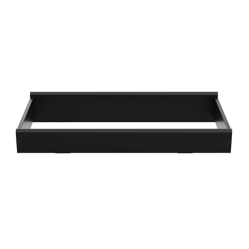 Stork Craft USA Nest Engineered Wood Changing Topper in Black