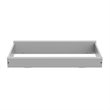 Stork Craft USA Nest Engineered Wood Changing Topper in Pebble Gray