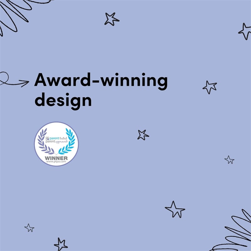 Stork Craft USA Alpine 6-Drawer Engineered Wood Double Dresser in Pebble Gray