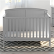 Stork Craft USA Steveston Wood 4-in-1 Convertible Crib in Pebble Gray