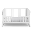 Stork Craft USA Equinox Wood 3-in-1 Convertible Crib in White