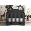 Stork Craft USA Moss Wood 4-in-1 Convertible Crib with Drawer in Gray