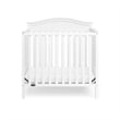 Stork Craft USA Graco Stella Wood 4-in-1 Convertible Mini Crib in White