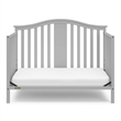 Stork Craft USA Graco Solano Wood 4-in-1 Convertible Crib in Pebble Gray
