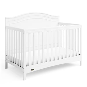 Stork Craft USA Graco Paris Wood 4-in-1 Convertible Crib in White